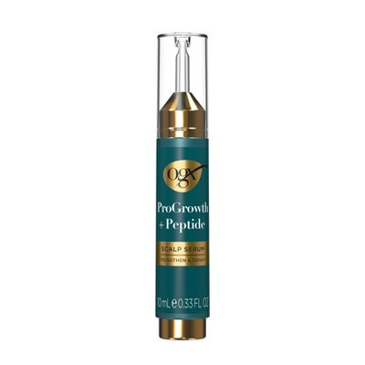 OGX ProGrowth + Peptide Hair Strengthening Scalp Serum - 0.33 fl. oz: Damage Repair, Liquid Formula, For All Hair Types | Target