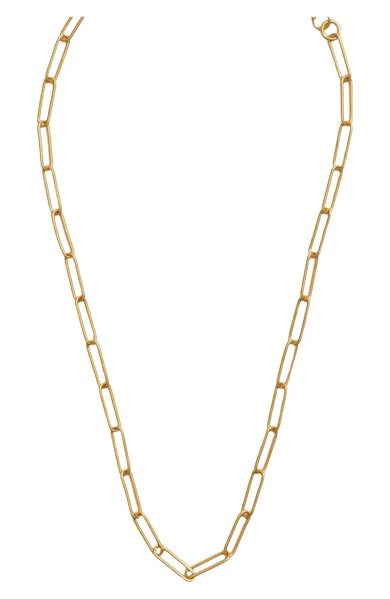 Paperclip Chain Necklace | Nordstrom Canada