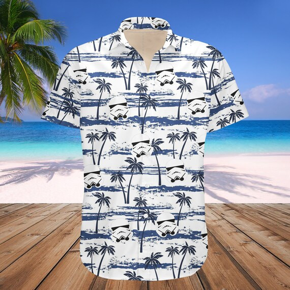 Funny Hawaiian Shirts Summer Hawaiian Shirt Star Wars Hawaii | Etsy | Etsy (US)