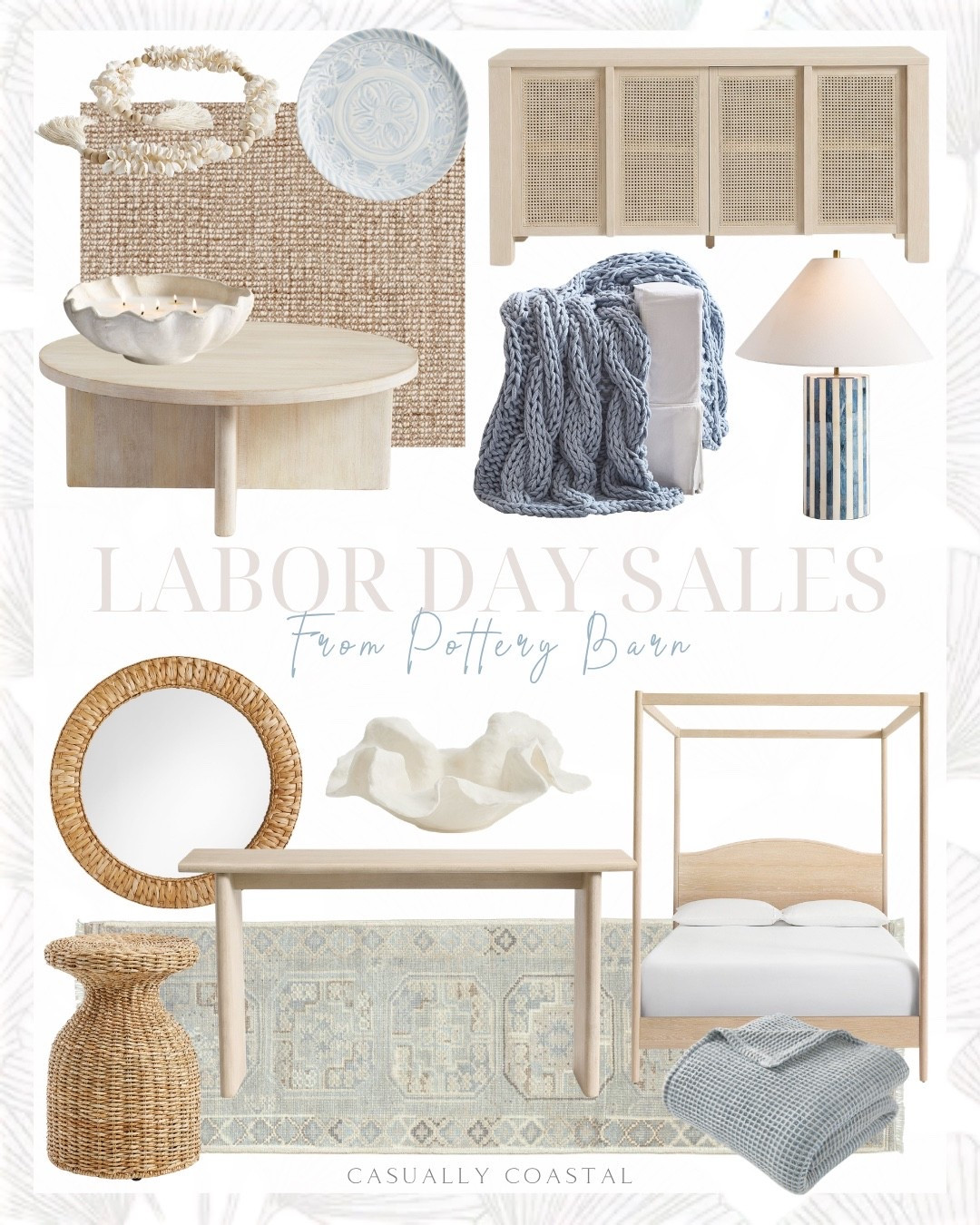 Labor Day Sales From Pottery Barn

Coastal home decor, coastal rug, pottery barn rug, coastal lamp, coastal mirror, coastal coffee table, coastal side table, coastal throw blanket, coastal bed, woven round seagrass side table, console table, chunky wool jute rug, neutral rug, rug on sale, wave ceramic bowl, hand knit throw blanket, hand knotted wool rug, round nesting coffee table, woven mirror, round mirror, shell garland with beads, cane buffet, pottery barn lamp, waffle weave blanket, canopy bed, pottery barn bed, shell candle, coastal candle, tile outdoor melamine dinnerware collection, woven accent stool, coastal cabinet

#LTKHome #LTKSaleAlert