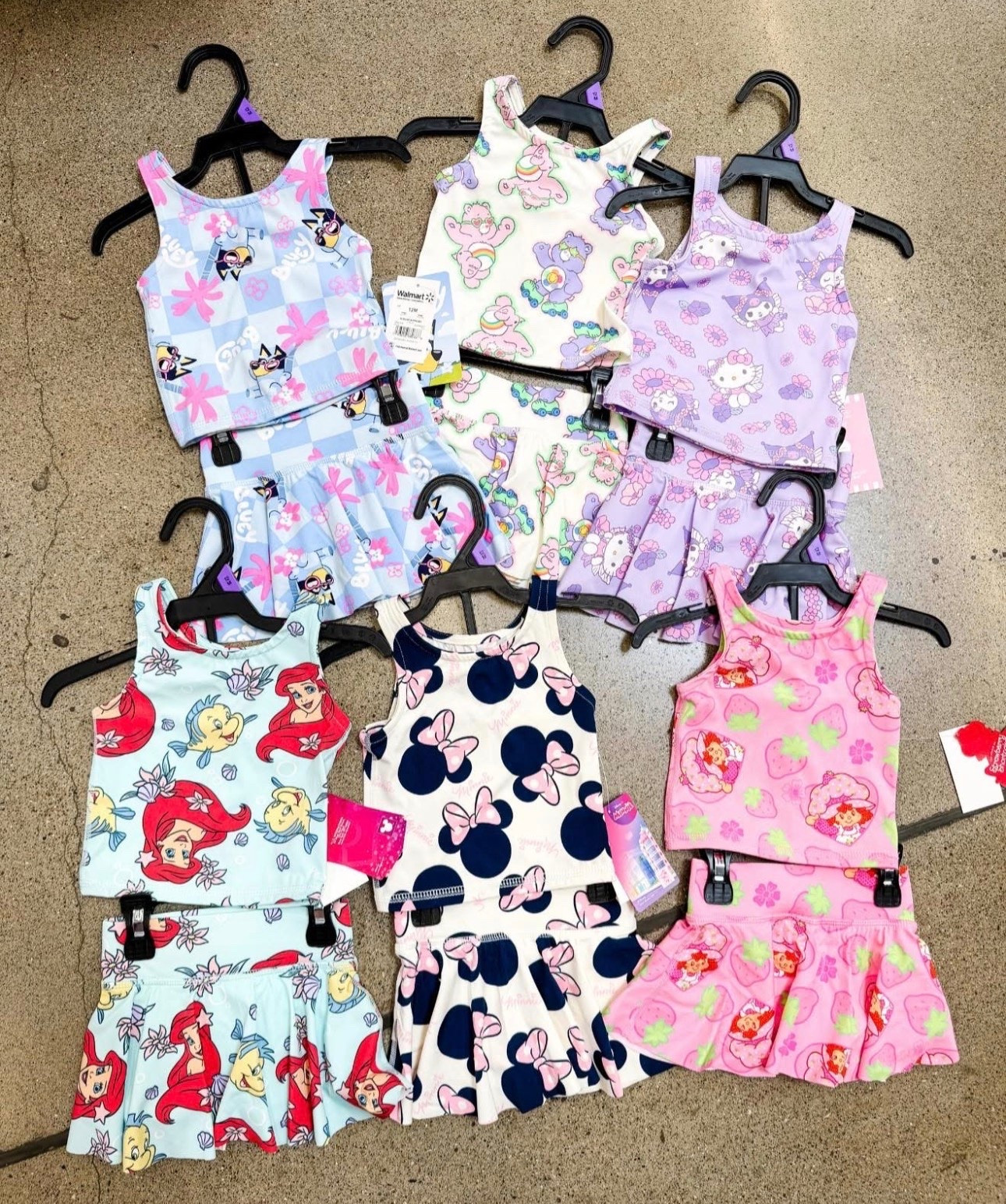 For you next Disney trip. Athletic skort sets. Ariel, bluey, and Minnie! 
Toddler size 12M up to 5T tts.

#LTKKids #LTKBaby #LTKActive