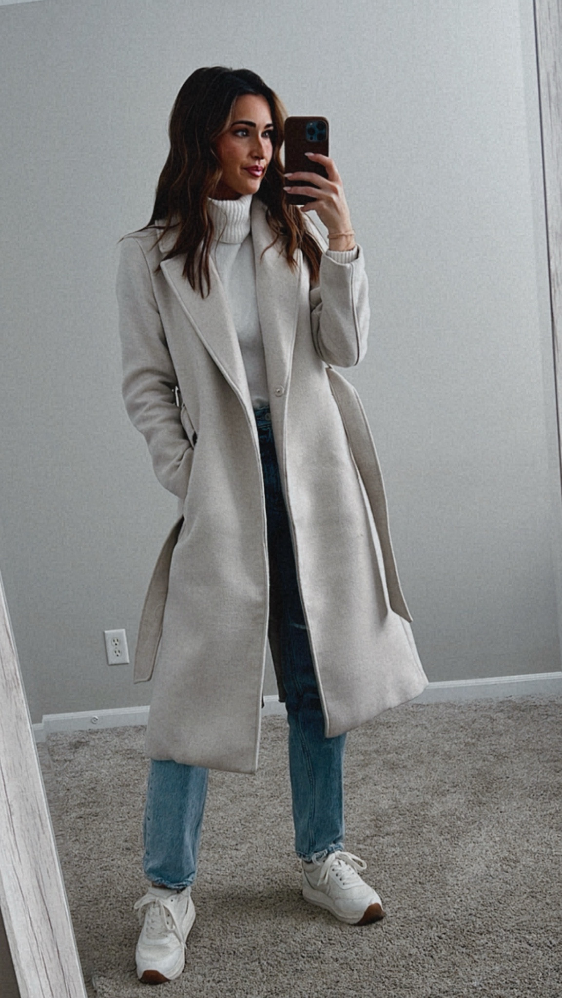 Old Navy soft turtleneck sweater with my favorite winter coat 😍

#LTKsalealert #LTKworkwear #LTKMostLoved