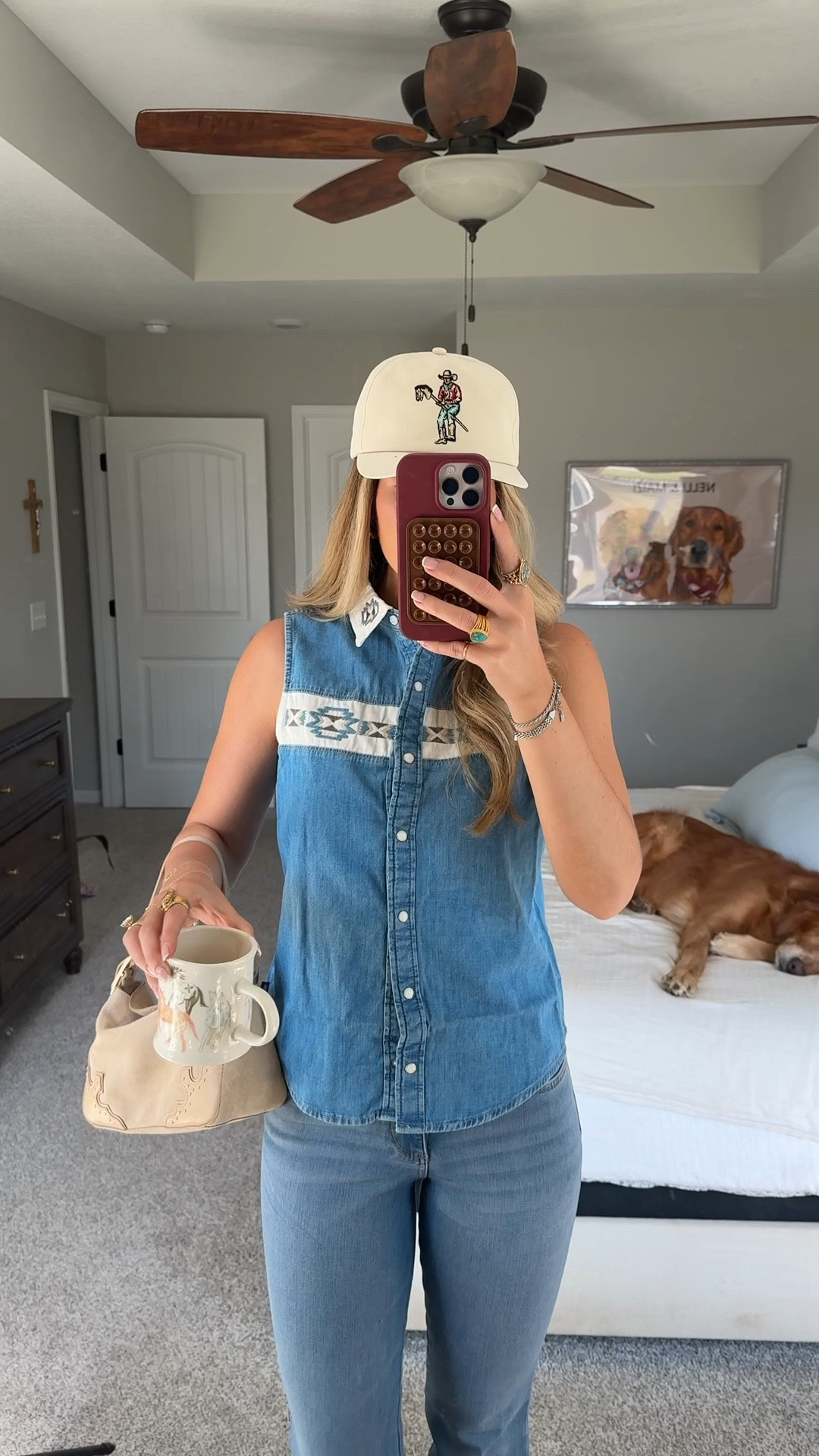 size small in top, 26/34 in jeans, code KIRA10 for first time tecovas purchases (size down half size in boots)

#LTKTall #LTKFestival #LTKootd