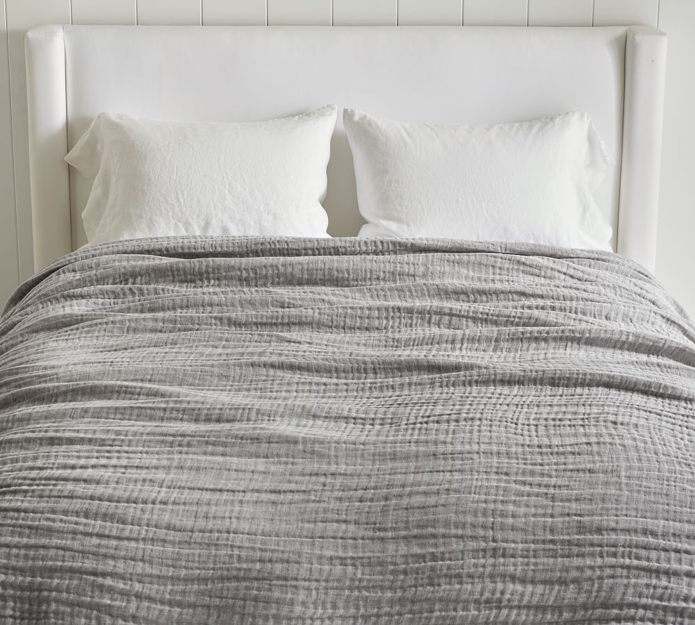 Cloud Linen Blanket | Pottery Barn (US)