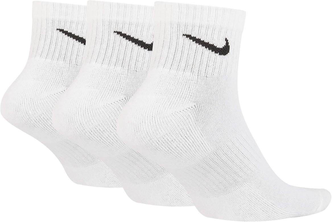 Nike Everyday Cushion Ankle Training Socks (3 Pair) | Amazon (US)