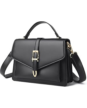 Travistar Crossbody Bags for Women - Small Cross Body Purse Leather Top-handle Handbags Trendy Sh... | Amazon (US)
