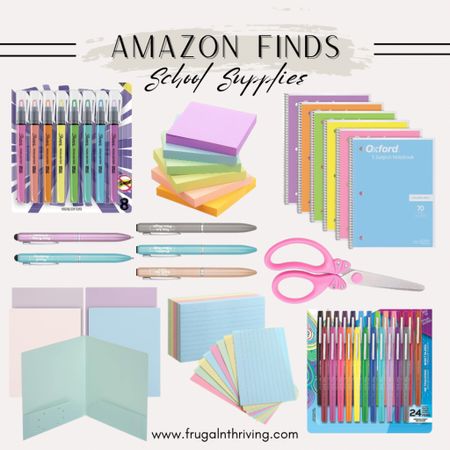 Back-to-school supplies from Amazon 🖋️

#amazon #backtoschool #schoolsupplies

#LTKkids #LTKBacktoSchool #LTKSeasonal