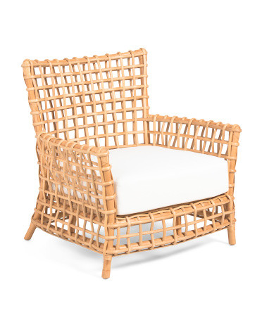 34x35 Bahama Occasional Arm Chair With Seat Cushion | TJ Maxx