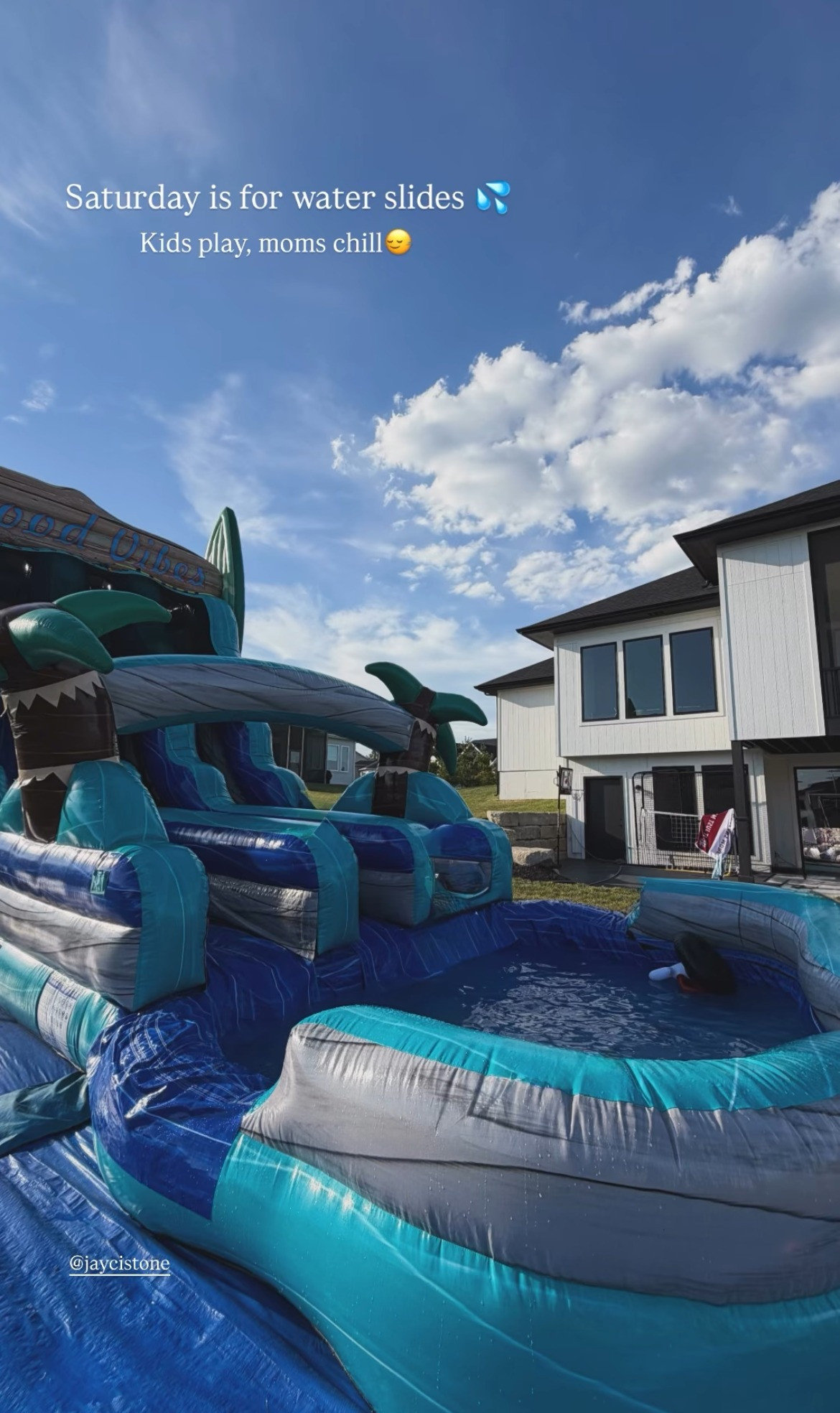 Saturday fun 💦☀️ The kids could stay on the water slide ALL day 😂 Such an easy way to keep them entertained and soak up the last of these warm days!

#KidsActivities #OutdoorFun #WaterSlide #BackyardFun #WeekendFun #SaturdayFun #KidsFavorites #MomLife #FamilyFun #SummerActivities #OutdoorKids #LTKKids #LTKFamily #LTKFinds #ShopLTK 

 #LTKdayinmylife #LTKBaby #LTKKids