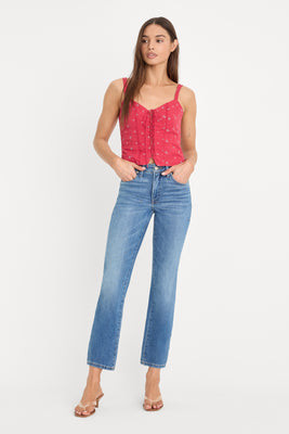 DOLLY JOLEANS STRAIGHT JEANS | INDIGO1194 | Good American