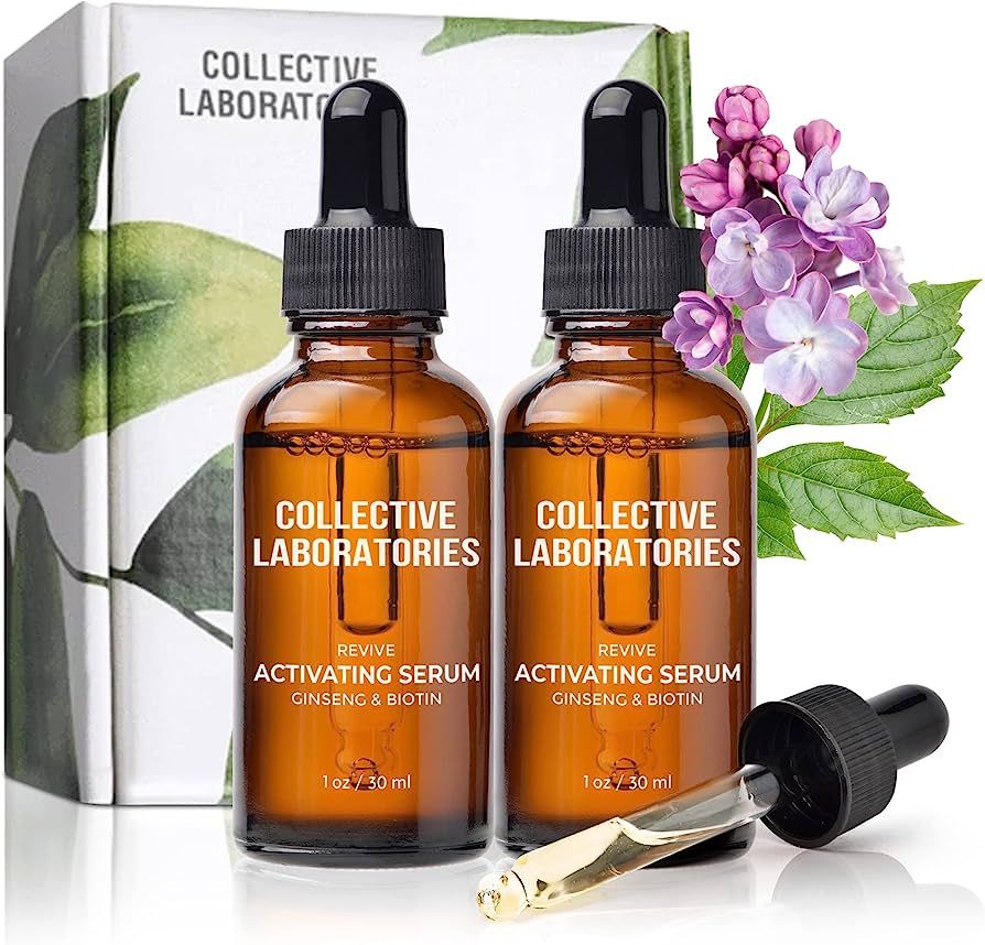 Collective Laboratories Activating Serum, Hair Growth Oil for Thinning Hair and Hair Loss, Treats... | Amazon (US)