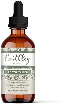 Earthley Wellness, Teeth Tamer, Natural Teething Relief, Soothes Drooling, Irritability and Pain ... | Amazon (US)