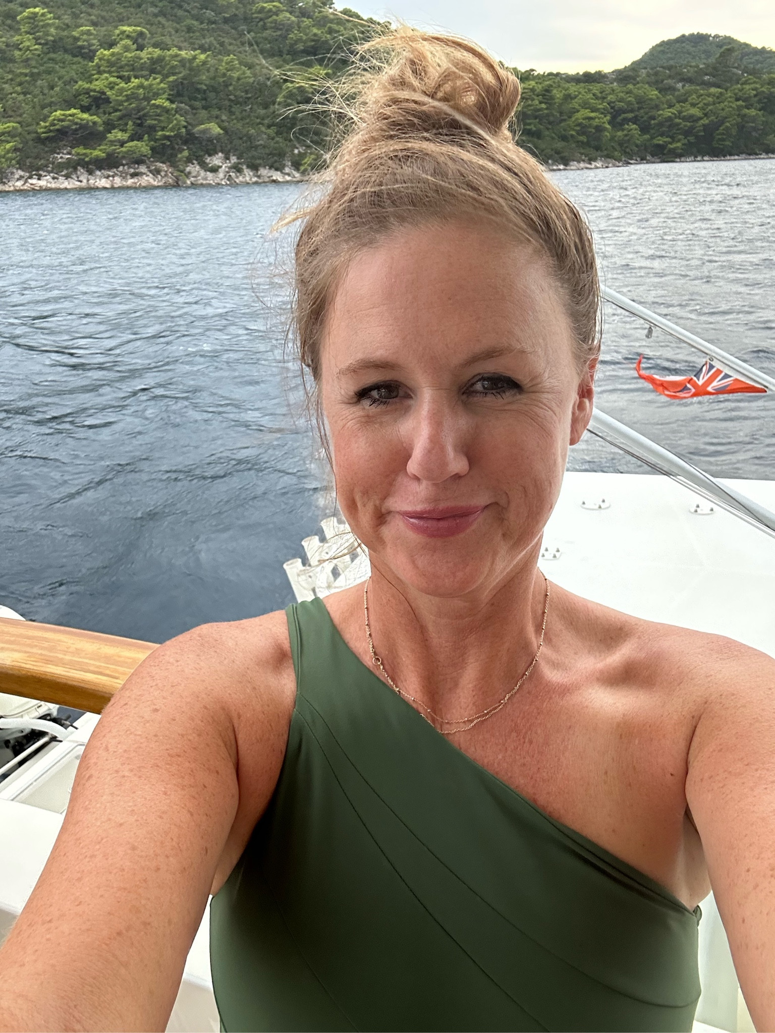 A classy flattering swim suit!!!!

#LTKswim