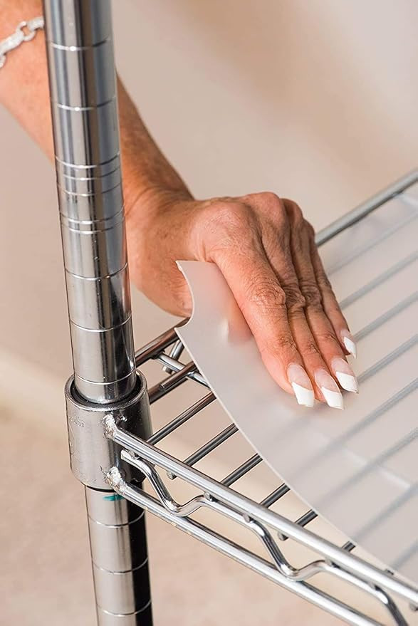 SN Wire Shelf Liner Set of 4, 36 x 14 - Plastic Shelf Liners Kitchen Storage Shelving Unit -Kitch... | Amazon (US)