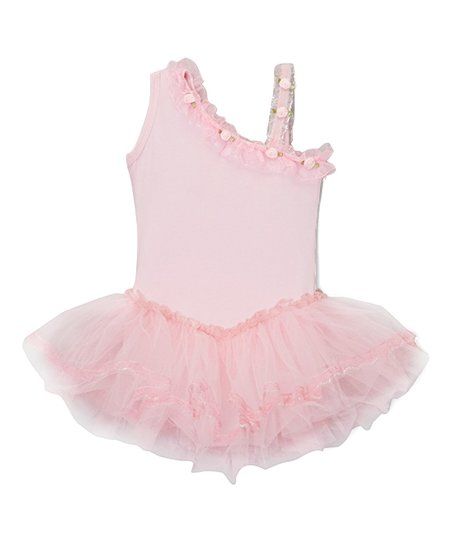 Wenchoice Pink Asymmetrical Ballet Dress - Infant, Toddler & Girls | Zulily