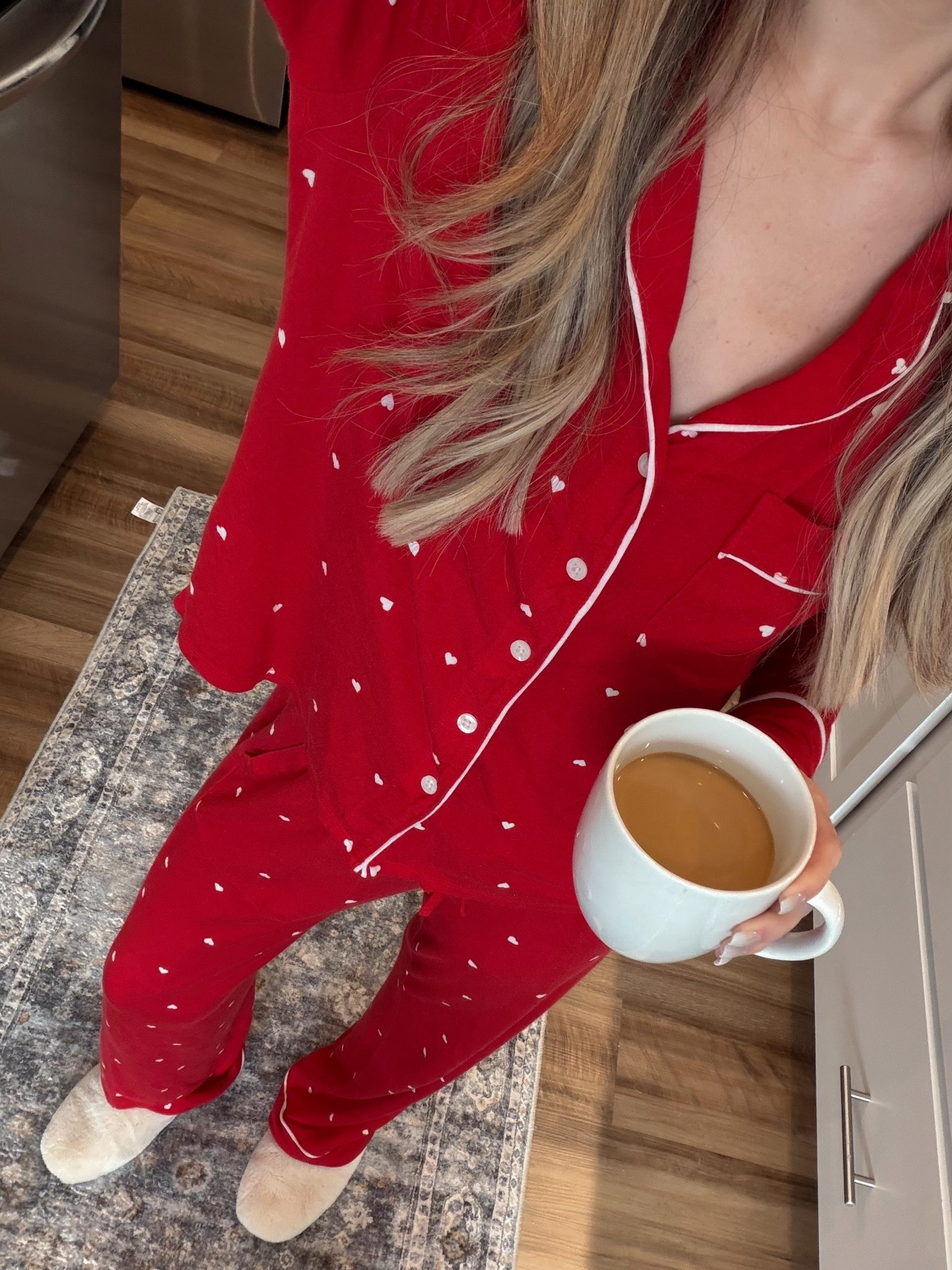 Valentines pjs under $35! Size xs 

#LTKselfcare #LTKValentine #LTKmorningroutine