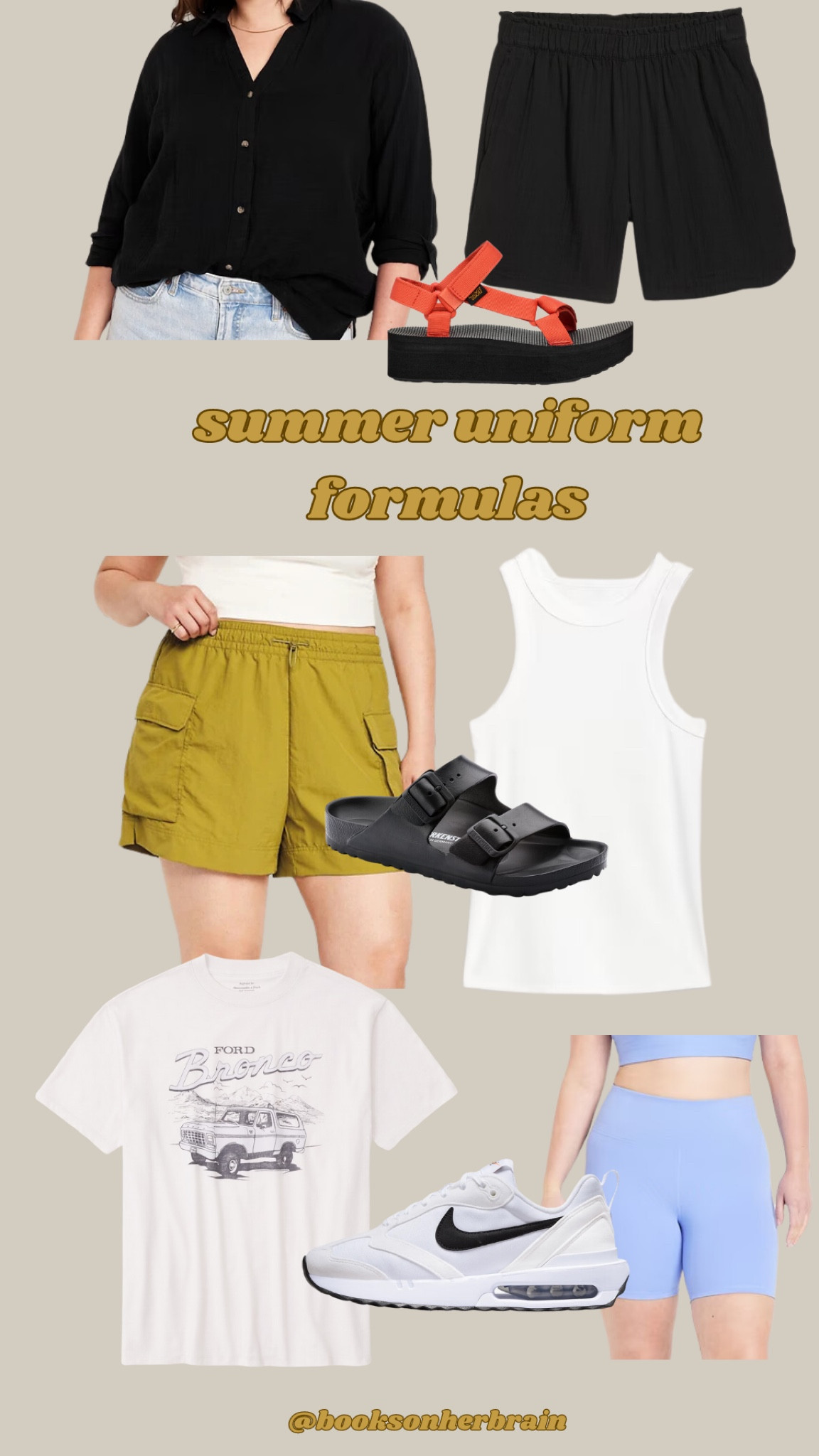 three combos I’ll be reaching for this summer ☀️ 