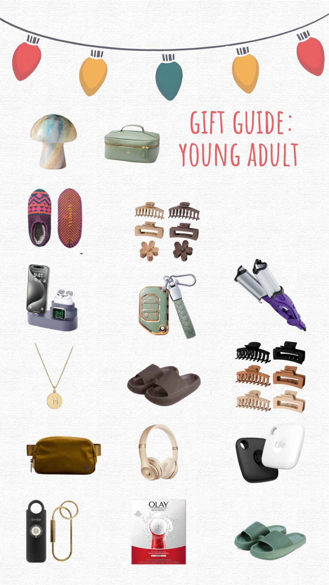 Everything will come BEFORE Christmas! Lots of sizes/options available in this perfect little gift guide for those 20-something’s in your life! Your sons + one, your daughters friend, etc. 
Everything under $100

#LTKfindsunder100 #LTKsalealert #LTKGiftGuide