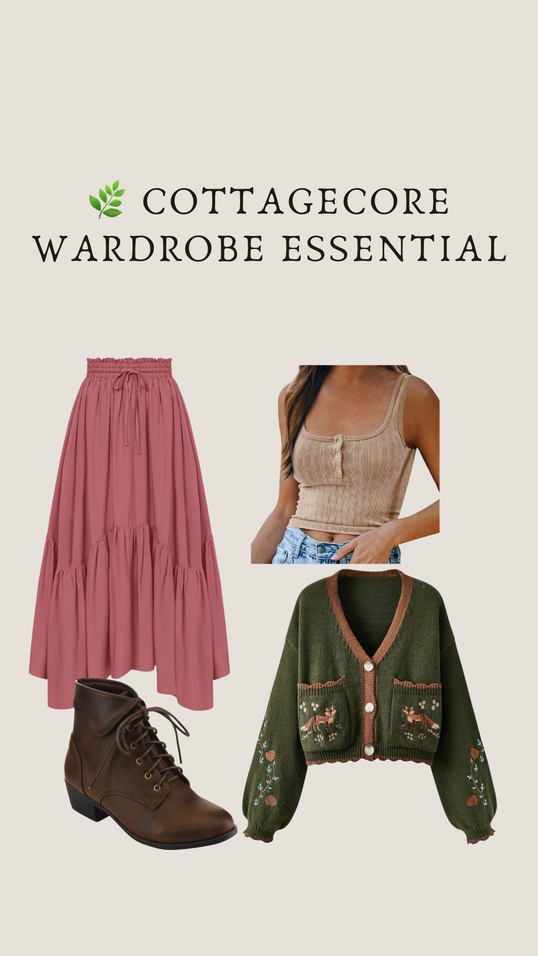 Cottagecore Wardrobe Essentials!