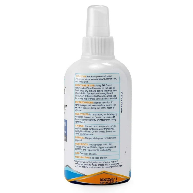 SkinSmart Antimicrobial Eczema Therapy with Hypochlorous Acid, Removes Bacteria so Skin Can Heal,... | Walmart (US)