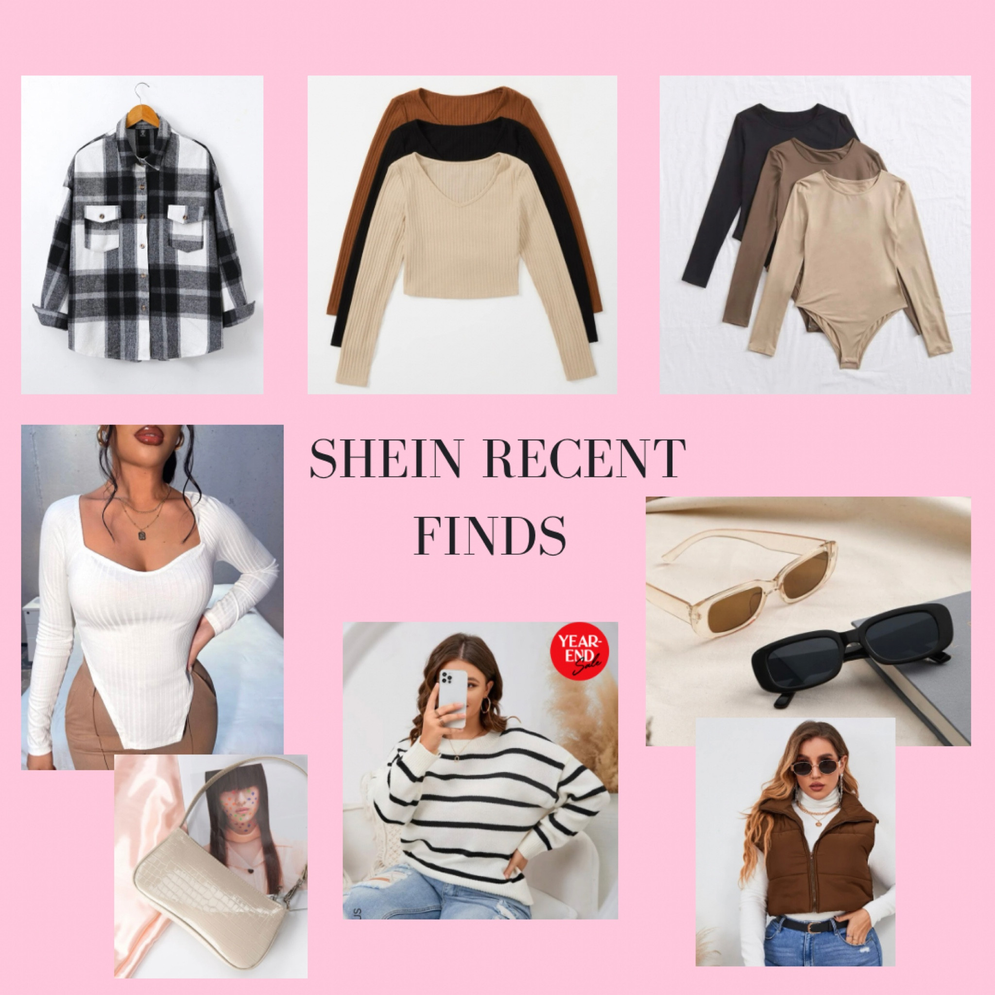 Affordable basics finds on Shein!



#bodysuits #knits #basics #puffercoats #glasses 

#LTKunder50 #LTKcurves #LTKunder100