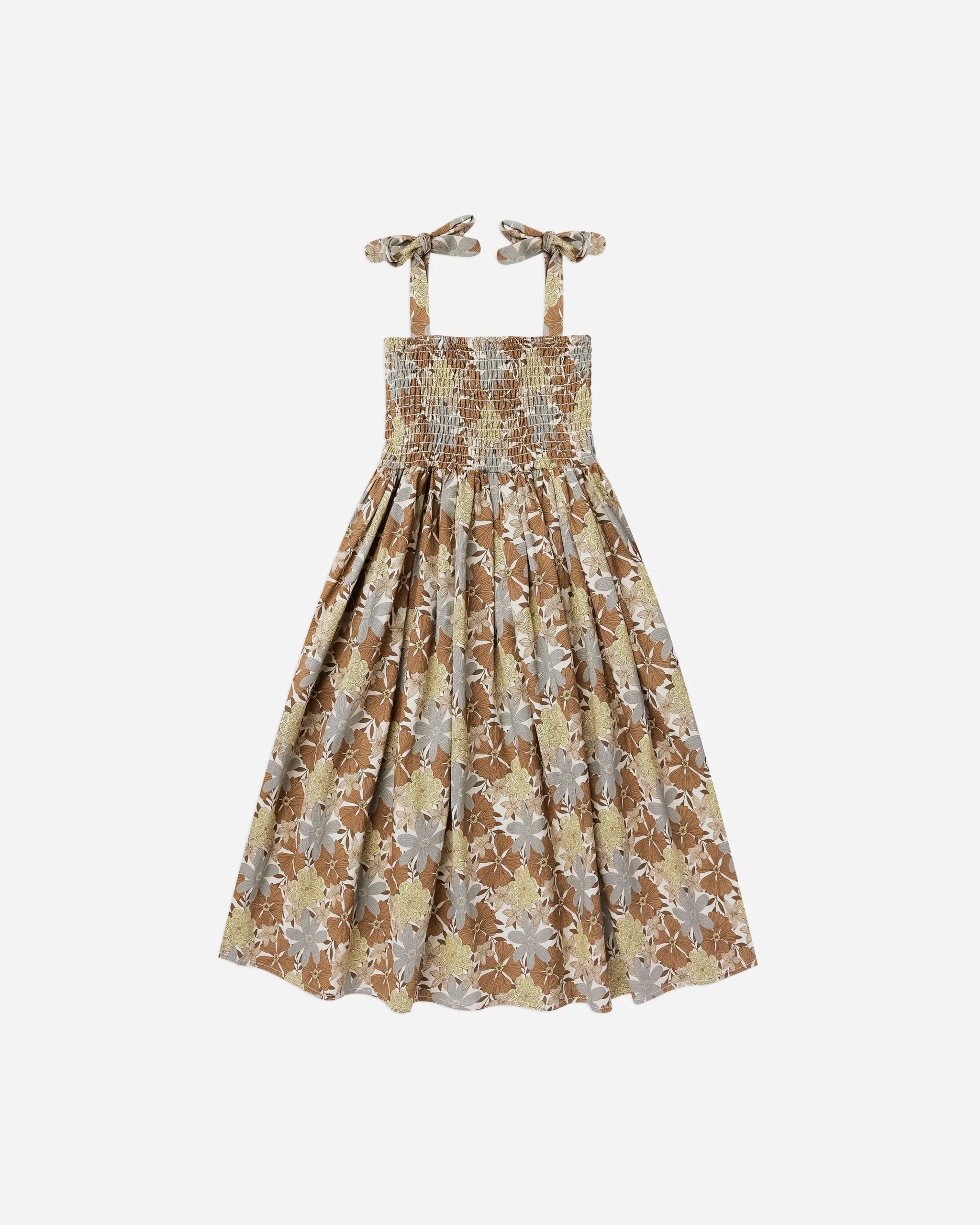 ivy dress || safari floral | Rylee + Cru