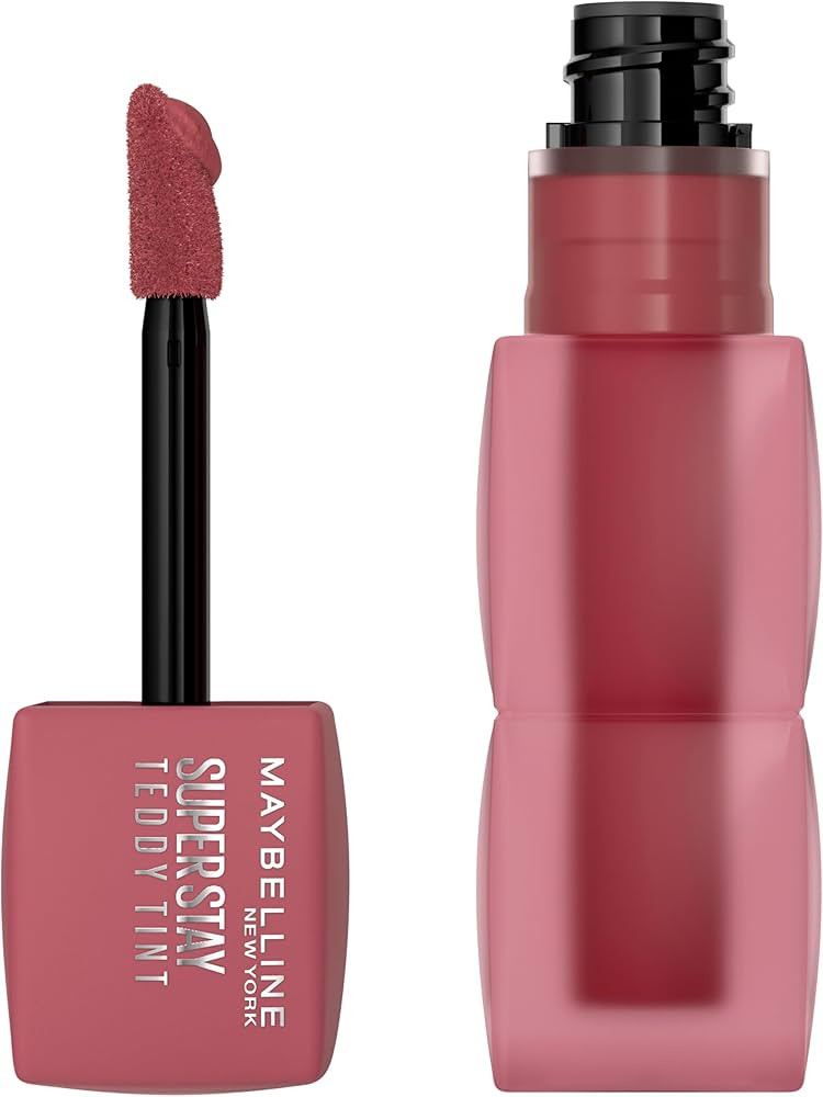 MAYBELLINE Super Stay Teddy Lip Tint, Long Lasting Matte Lipstick for Up To 12HR Wear, Velvet Cho... | Amazon (US)