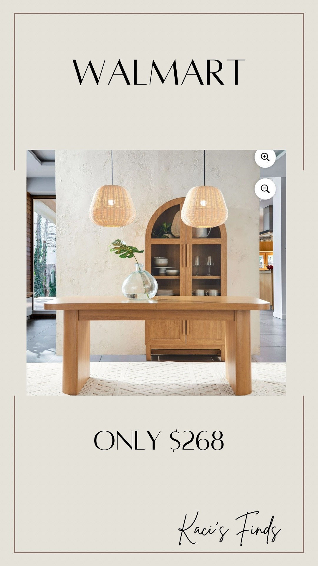 This Walmart dining table is only $268! ✨ 

#LTKSpringSale #LTKSaleAlert #LTKHome