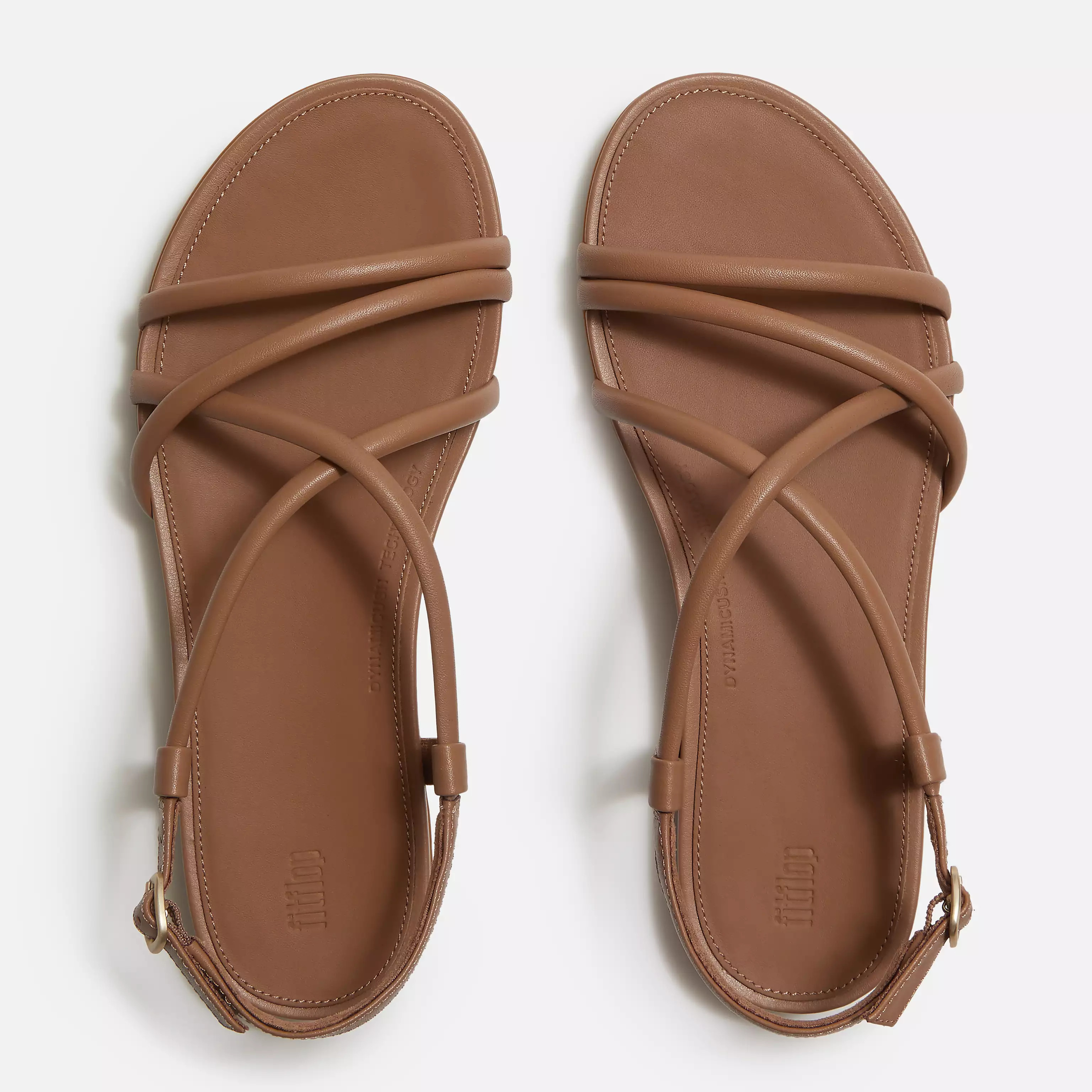 GRACIE Leather Strappy Back-Strap Sandals | FitFlop (US)