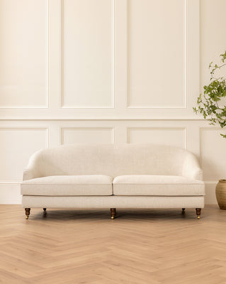 Fletcher Sofa 76" (Ready to Ship) Bisque Linen | McGee & Co. (US)