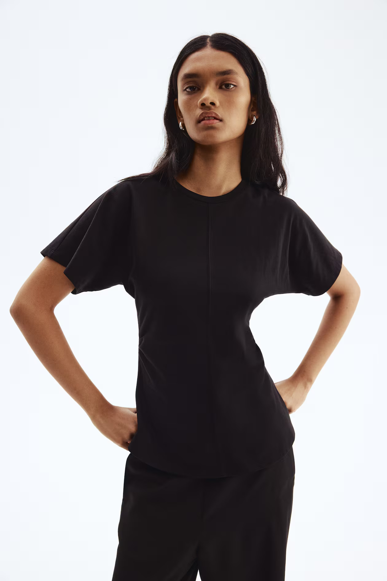 RUCHED T-SHIRT | H&M (US + CA)