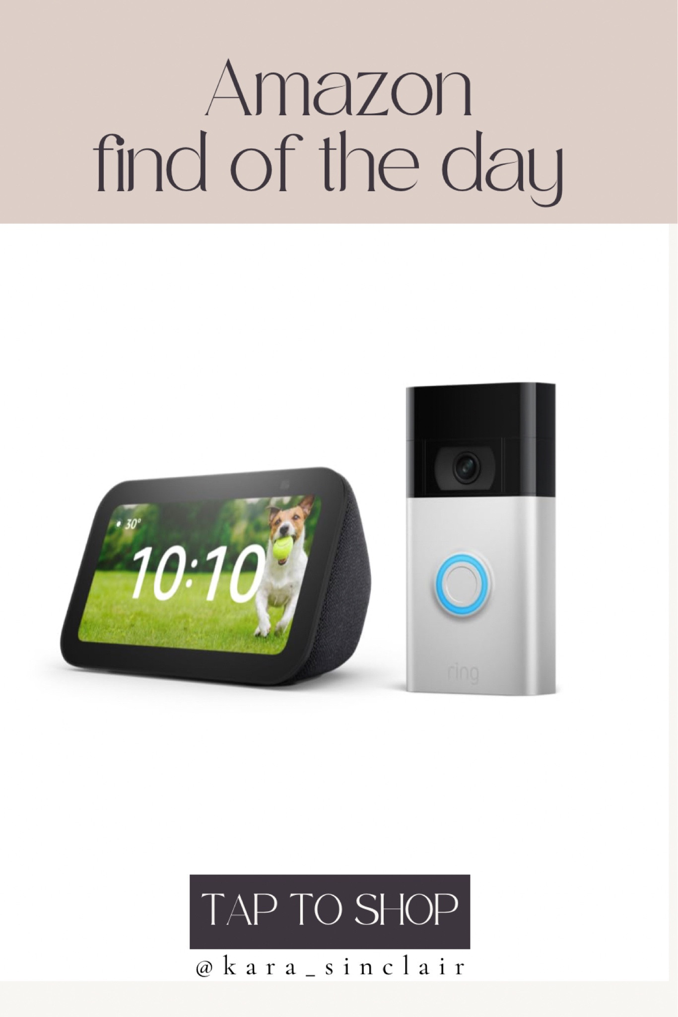 🚪✨ Home Security Deal Alert! Save 65% on Ring Video Doorbell (Satin Nickel) + Echo Show 5 (3rd Gen) Bundle - Limited Time Offer! 🛒 Over 178,000 reviews! 🤯🤯

#LTKhome #LTKsalealert #LTKGiftGuide