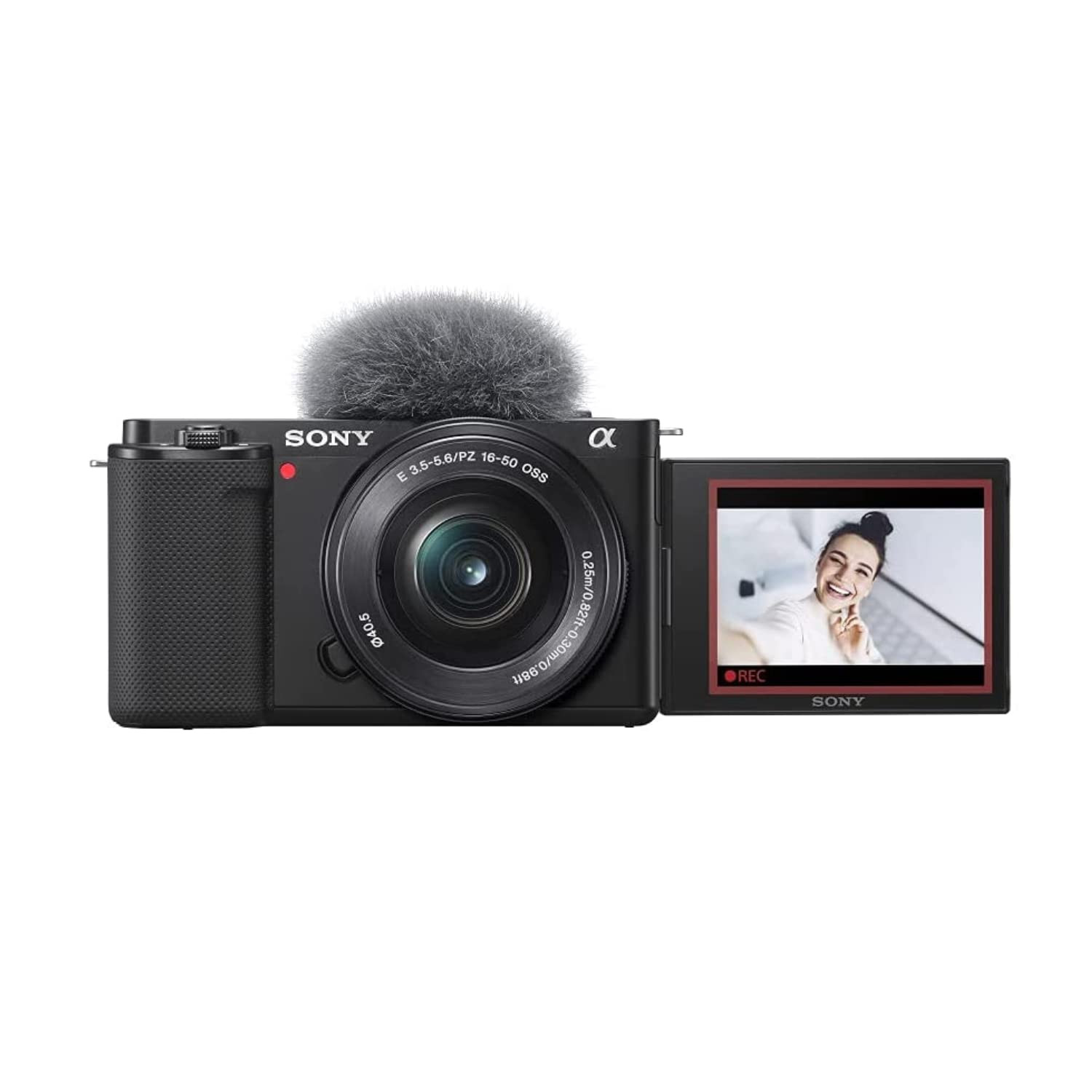 Sony ZV-E10L Mirrorless Vlog Camera with 16-50mm Lens (APS-C Sensor, 4K Video, Flip Screen, Real-... | Amazon (UK)