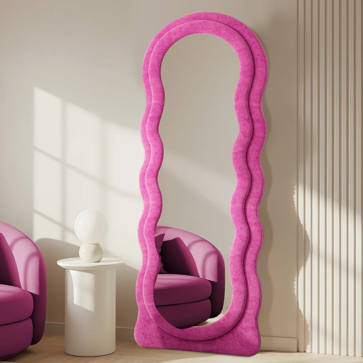 Irregular Wavy Full Length Mirror | Wayfair North America