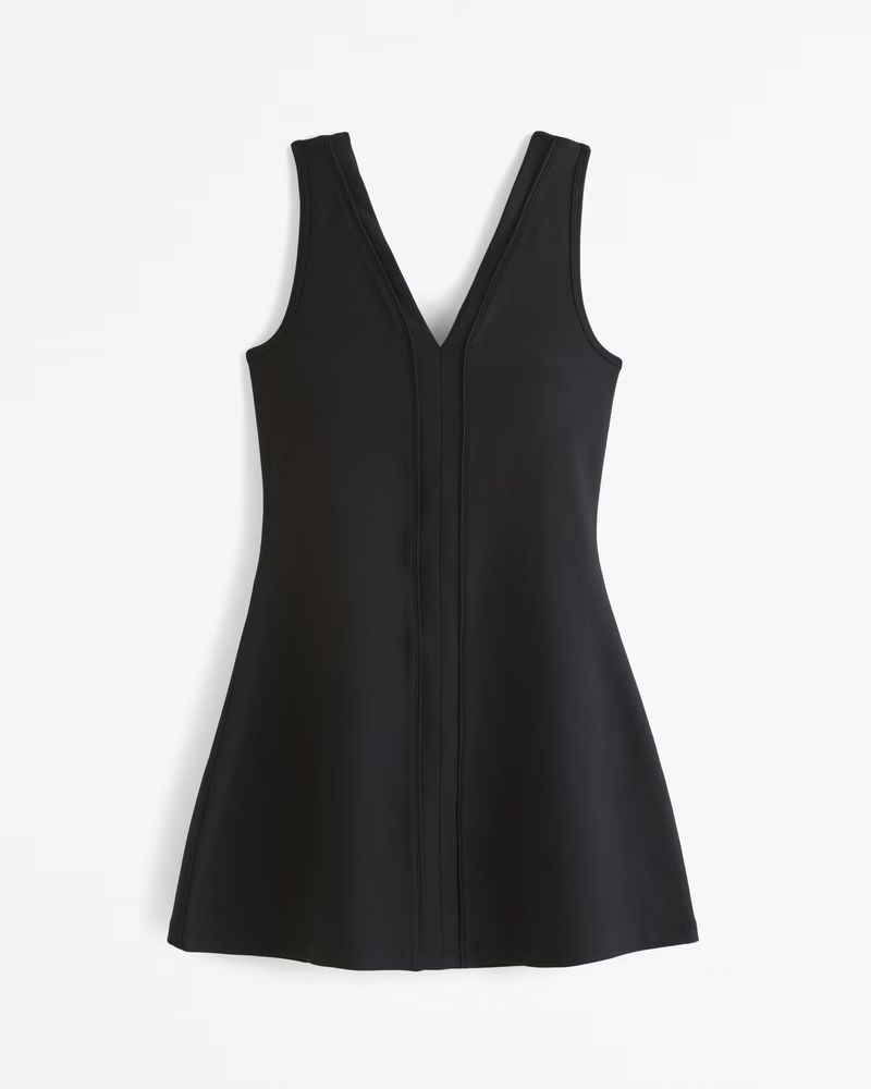 Women's YPB sculptLUX V-Neck Mini Dress | Women's Active | Abercrombie.com | Abercrombie & Fitch (US)