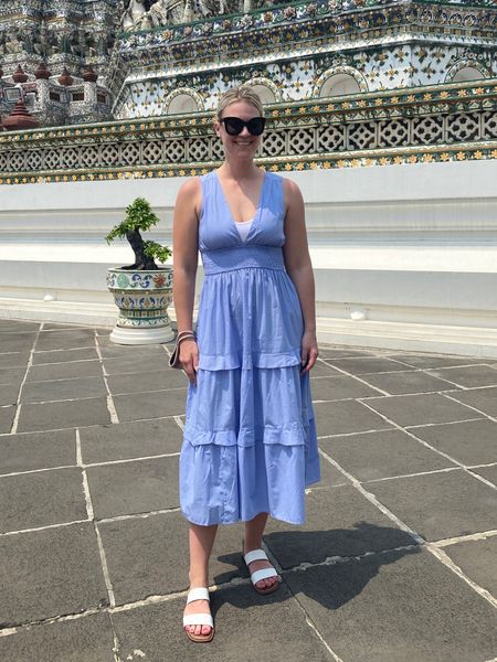 Travel Style: Abercrombie Maxi dress

#LTKunder100 #LTKstyletip #LTKtravel