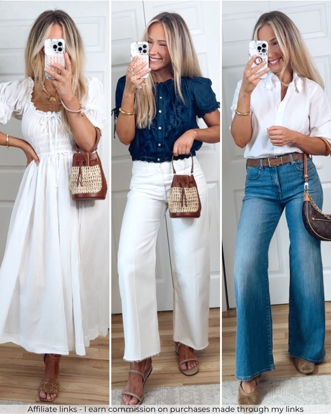 Affiliate links - I earn commission on purchases made through my links | capsule wardrobe spring 