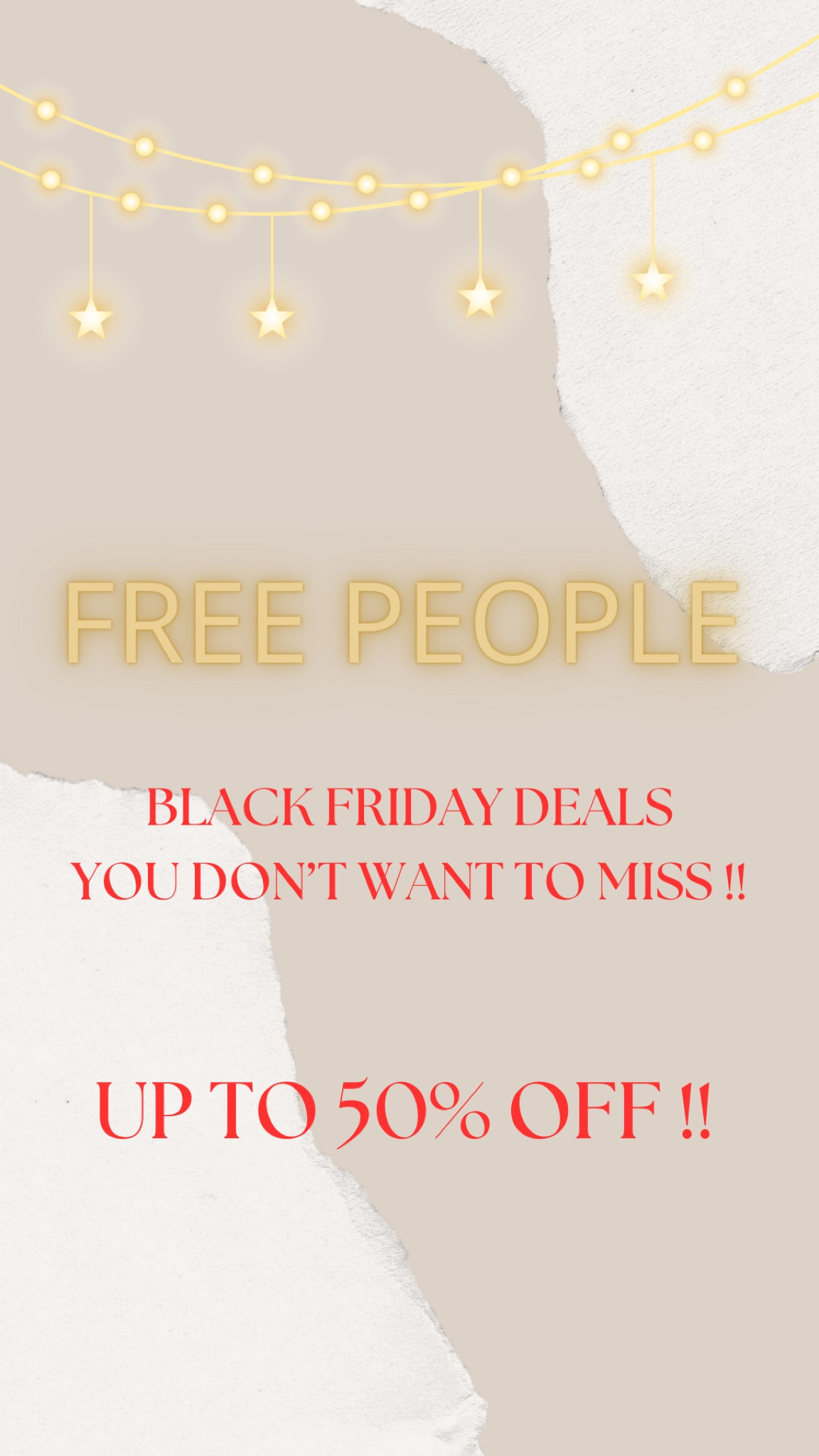 Free people Black Friday deals ! 

#LTKCyberWeek #LTKHoliday #LTKGiftGuide