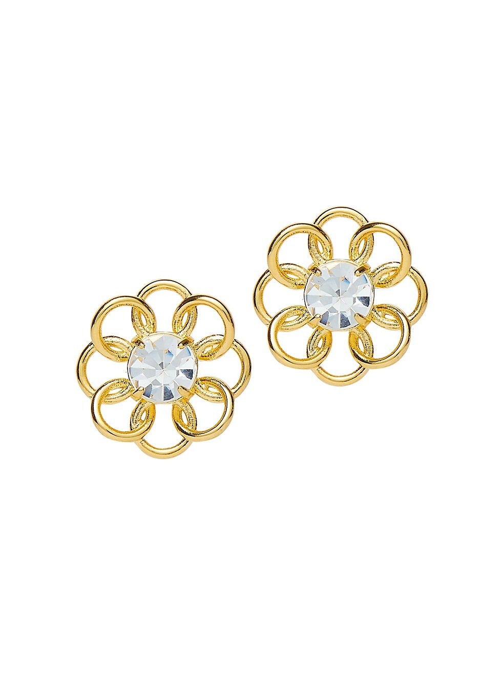 Lele Sadoughi Marigold 14K Gold-Plated Stud Earrings | Saks Fifth Avenue