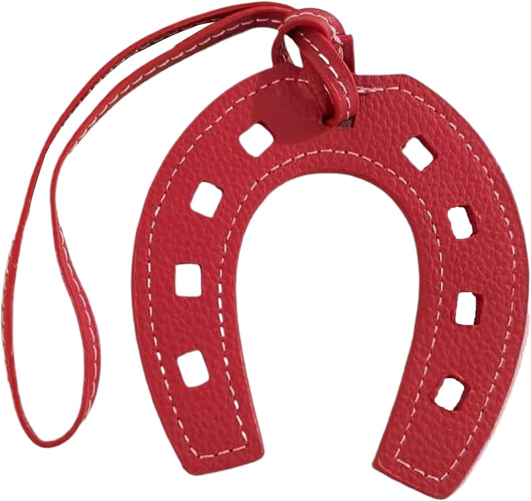 GGOOB Cute Keychain Y2k Accessories Vegan Leather Bag Charms for Handbag Hanging Ornament Aesthet... | Amazon (US)