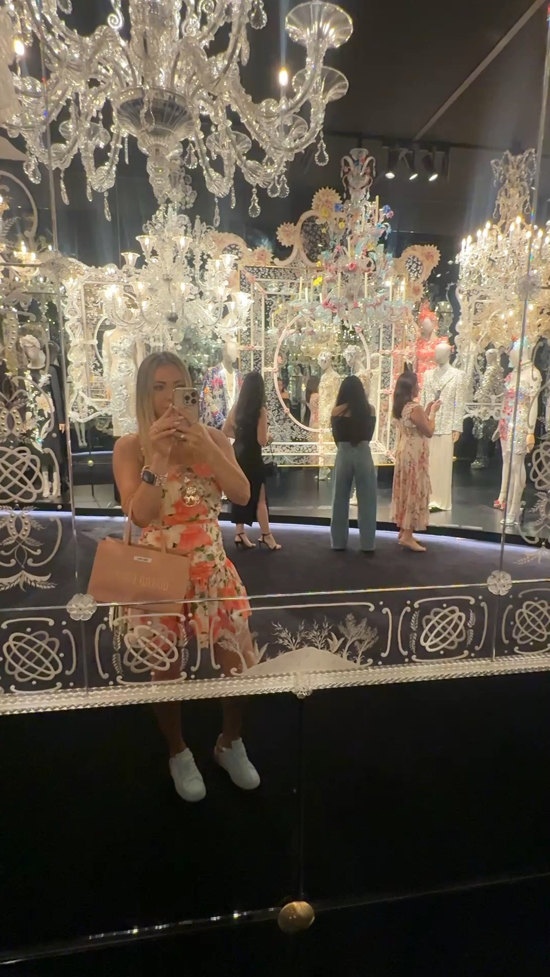 Pretty cool experience at dolce Gabbana exhibition. 
Wearingini floral bubble dress from @VICI on sale and selling out fast. 

#LTKvlog #LTKSaleAlert #LTKootd