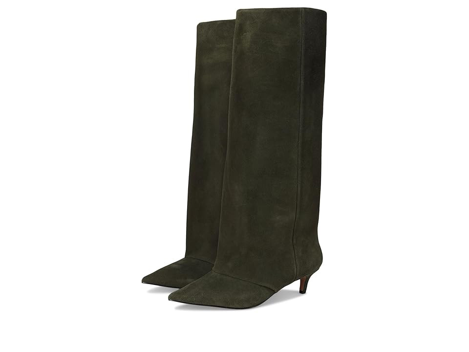 Steve Madden Luca Women's Boots Olive Suede : 7.5 M | Zappos
