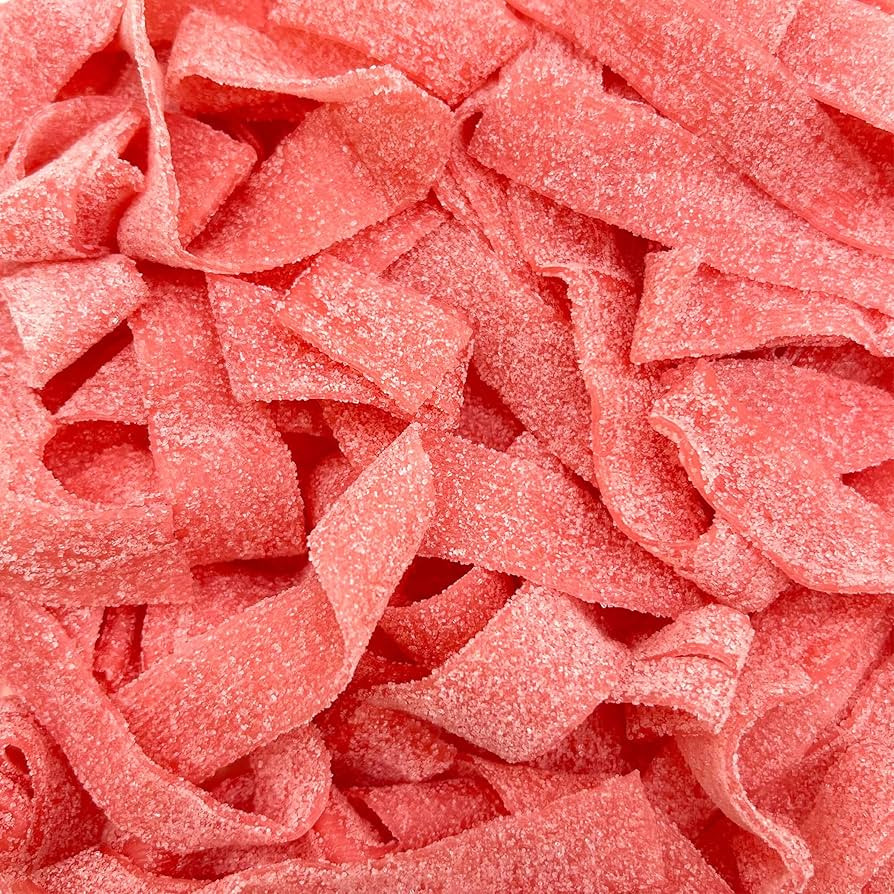 SourZap Sour Belts Gummy Candy | 8-Ounce Pack | Pink Lemonade Flavor | Amazon (US)