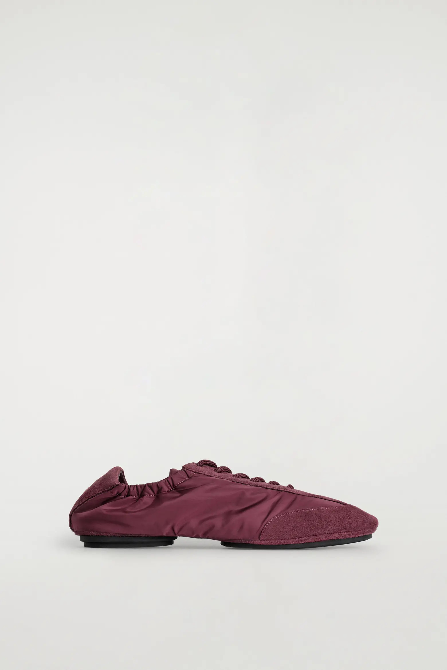 Suede-Nylon Ballet Sneakers (Women) | Nordstrom | Nordstrom