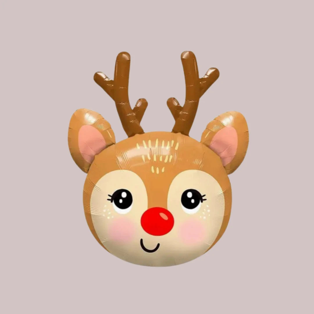 Reindeer Balloon Party Decor Christmas Party Decor for Party - Etsy | Etsy (US)