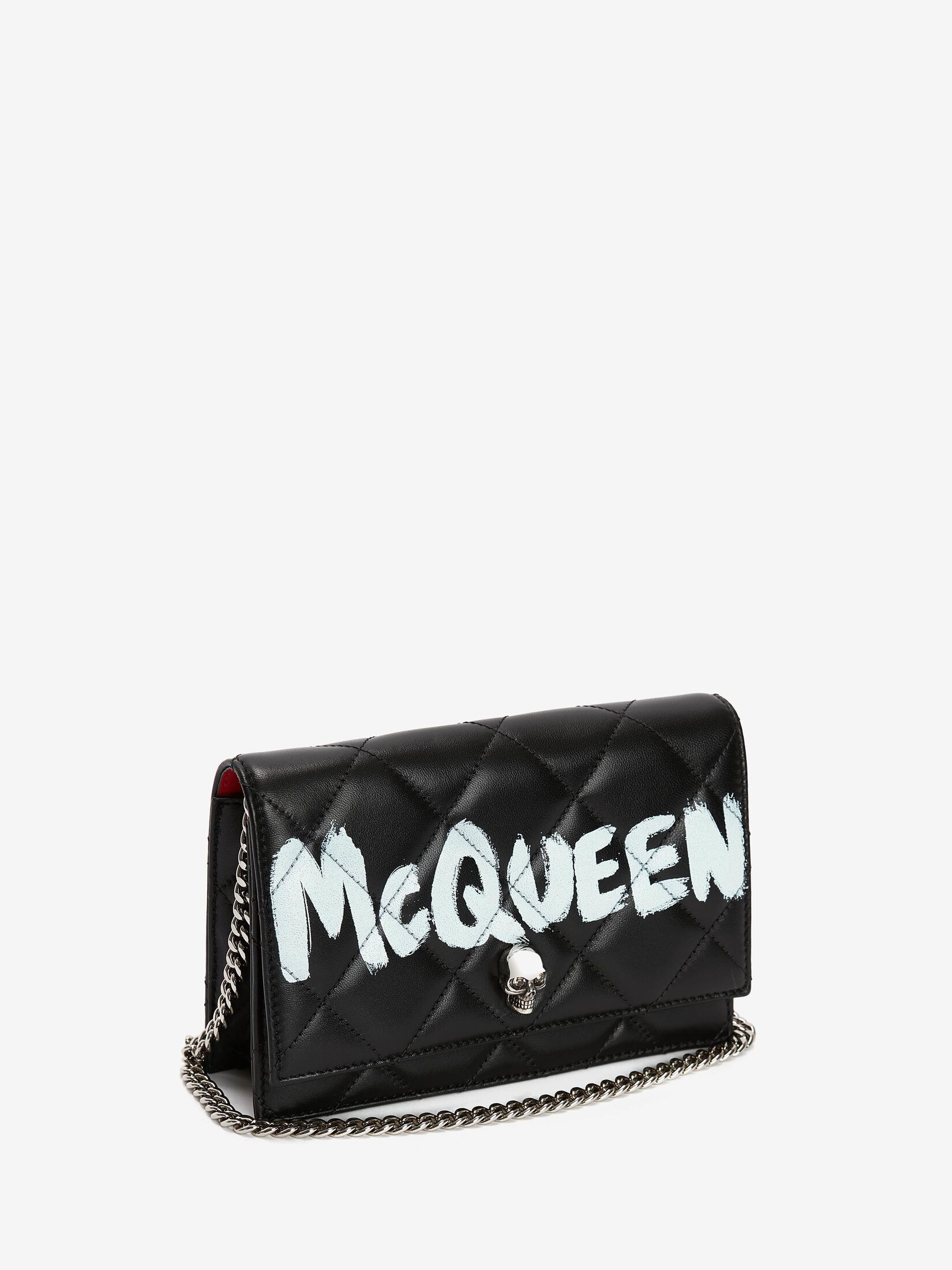 Women's Small Skull Bag in Black/ivory | Alexander McQueen
