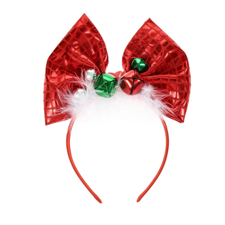 Holiday Time Red Bow Headband, 1 Piece - Walmart.com | Walmart (US)