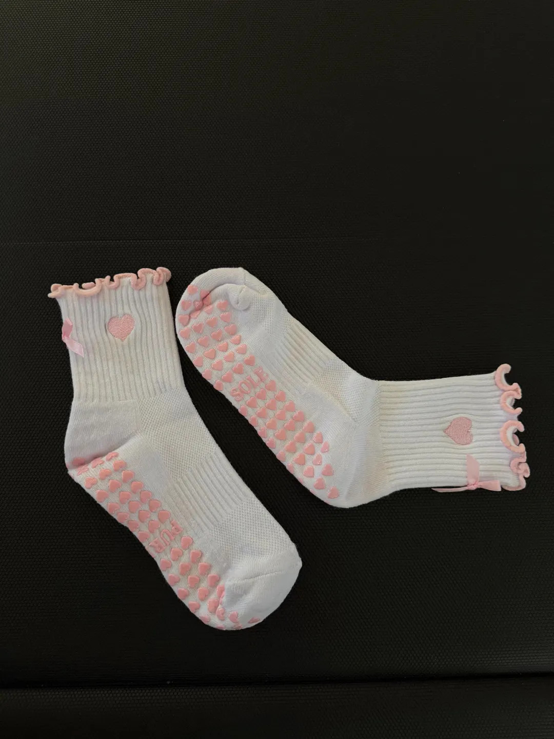 Heart Pilates Grip Socks | Non-slip Barre Socks | Cute Studio Workout Socks | - Etsy | Etsy (US)