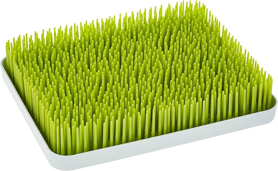 Boon Lawn Countertop Baby Bottle Drying Rack - Spring Green - Bottle Rack and Organizer - Baby Fe... | Amazon (US)
