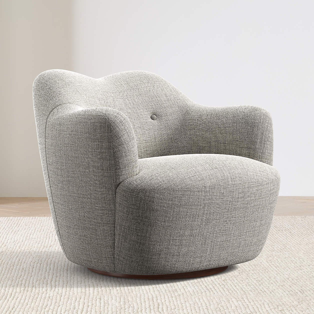 Apero Swivel Accent Chair + Reviews | Crate & Barrel | Crate & Barrel